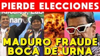 FRAUDE BOCA de URNA MADURO ELECCIONES VENEZUELA 🔥 COMPARTE ENCUESTA FALSA CONSULTORA QUE NO EXISTE