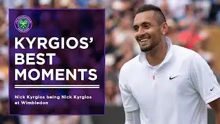 Nick Kyrgios is a born entertainer 😂  | His funniest moments and greatest shots at Wimbledon