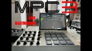 NEW - AKAI MPC 3 showcasing arrangement View and new Mixer view - Live beatmaking