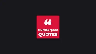 Multipurpose Quotes | After Effects, Premiere Pro and FCPX Video Template