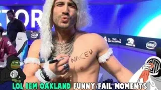 LOL IEM OAKLAND FUNNY/FAIL MOMENTS - League of Legends