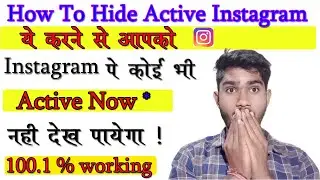 How  Do I Turn off My Active Status On Instagram // How To Hide Last Seen On Instagram Android || 💥💥