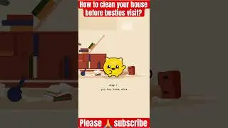 How to clean your house before besties visit? #share #funny #like #funnycomedy #shortvideo #short #s