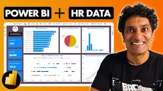 HR Data Analytics & Awesome Dashboard with Power BI 💡: End-to-End Project