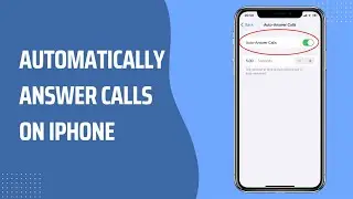 How to automatically answer calls on iPhone after a specified time period | Enable auto call iPhone