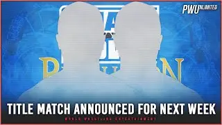 Title Match Announced For Next Weeks Smackdown