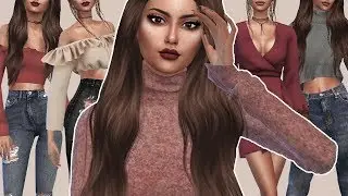 THE SIMS 4 AUTUMN LOOKBOOK + FULL CC LIST