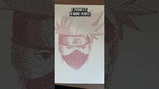 Kakashi Drawing! #kakashidrawing #narutodrawing #narutofanart #narutoart #kakashiart #kakashifanart