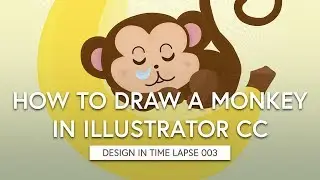 How to Draw a Monkey in Illustrator CC