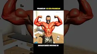 Franklin Vs Gta 5 Franklin 😱 | Indian Bikes Driving 3d New short 🎉 | 
