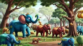 The Great Animal Parade | Fun Animal Stories for Kids ||  #Happy kid Ventures