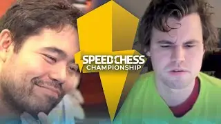 Hikaru Puts Magnus Under Pressure | Speed Chess 2022