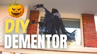 DIY Dementor from Harry Potter | How to Make a Halloween Demon | Halloween Craft