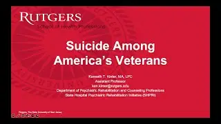 Suicide Among America's Veterans