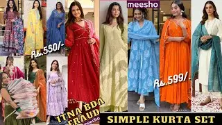 15 Meesho Huge*Trendy*Kurta Set & Anarkali  Haul||Omg😱इससे सस्ता कुछ नहीं हो सकता||Start Rs.||Ghtiya