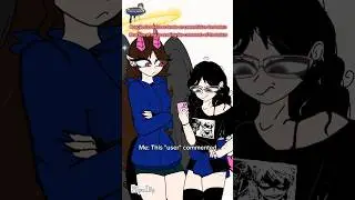 Tadinha, ainda bem que eu já sou acostumada mas a minha oc não kkkk 🎀