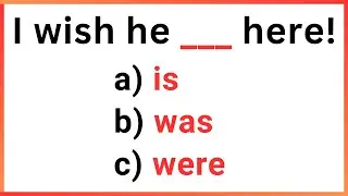 Advanced English Grammar Quiz: Test Your English Skills #englishchallenge