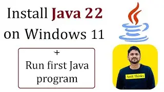 How to Install Java JDK 22 on Windows 11