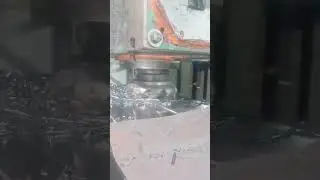 Фрезеровка корпуса траверсы на фрезерном станке