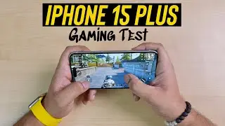 iPhone 15 Plus Gaming Test | Best Gaming Smartphone 2024 | iPhone 15 Plus BGMI Test | PUBG | Hindi