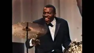 Elvin Jones Trio, on Danish TV show 'Jazz Omkring Midnat', 1968 (colorized)