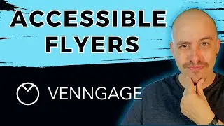 How to create an accessible flyer using Venngage | Adobe Acrobat | PAC 2024 | WCAG 2.1 AA | PDF UA