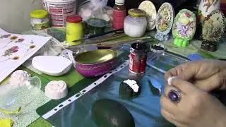 Сувенирные пасхальные яйца своими руками. Часть 1. ХоббиМаркет