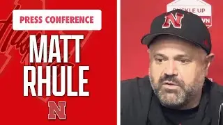 Matt Rhule talks following Nebraska’s 28-20 loss at USC I HuskerOnline I GBR