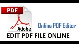 How to Edit PDF File Online | Free Online PDF Editor