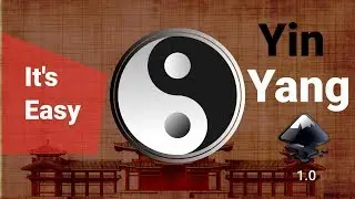 How to Create Yin Yang Logo with Inkscape 1.0 Beta: The Simple Way