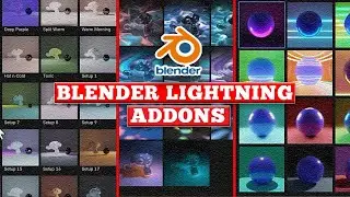 Top 4 Blender Light Addons for Beginners in 2025! (Easy Lighting Setup)