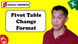 Customize Default Pivot Table Format - Excel #Shorts