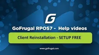 GoFrugal RPOS7 - Setup free Client Reinstallation
