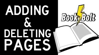 BOOK BOLT: How To Add & Delete Pages (Step-by-Step Tutorial)