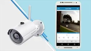 WiFi App Setup for Amcrest Outdoor Bullet 2MP IP Camera (IP2M-842)