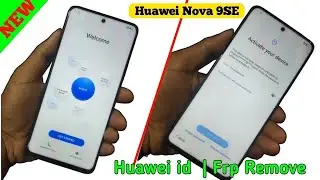 New Method 2023 Huawei Nova 9SE (JLN-LX1) Huawei Id Remove & FRP Bypass Just 1 Click