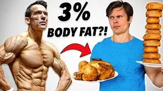 I Ate & Trained Like The MOST SHREDDED Man On Earth!