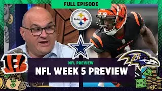 NFL Week 5 Preview: Cowboys vs Steelers, Ravens vs Bengals & More | Bear Bets