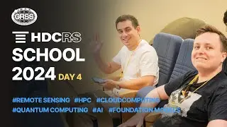 IEEE GRSS High Performance and Disruptive Computing in Remote Sensing School 2024 | Day 4