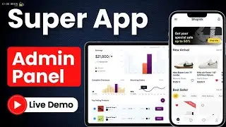 How to Create a Super App | Build a Multi Service App | Admin Panel | Live Demo