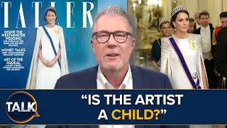 “Is The Artist A Child!?” New Portrait Of Kate Middleton On Tatler Cover SLAMMED