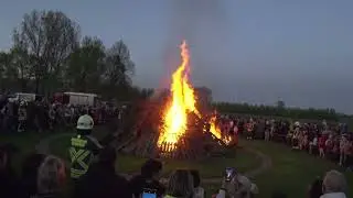 Шабаш ведьм. Вальпургиева ночь большой праздник в Германии. Саксония. Залищак Владимир