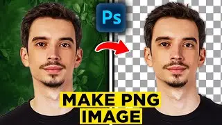 How to Make PNG Image in Photoshop (2024) - Full Guide!