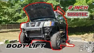 Installing 2 Inch Body Lift On Nissan Xterra