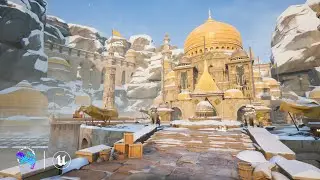 Stylized Cavern Mahal Envionment | Unreal Engine | Game-Ready Assets