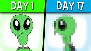 I made an animation 1 Frame per DAY (30 Days)