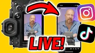 Real Camera ➡️ Instagram/TikTok Live! (YoloLiv Instream)