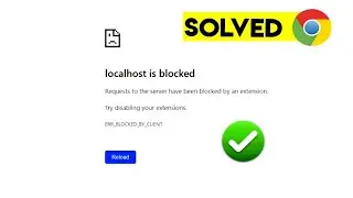 How to Solve ERR_BLOCKED_BY_CLIENT | हिंदी