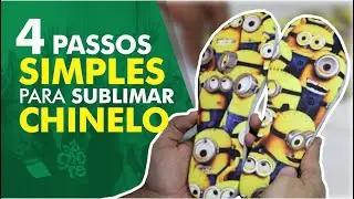 Sublimação em chinelos 4 dicas (simples)