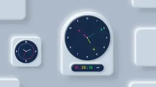 Working Analog and Digital Clock using Html CSS & Javascript